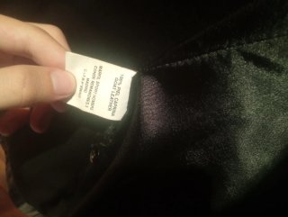 Chaqueta Americana Negra 100% piel caprina