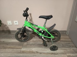 Bicicleta Infantil 12 Pulgadas Verde