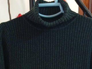Jerséi de Cuello Alto gris Talla M