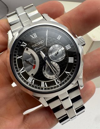 Reloj Seiko Premier Automatic Reserva de Marcha