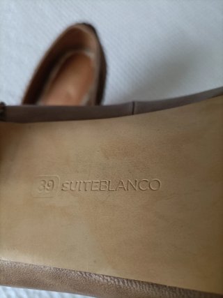 Zapatos de Tacón Alto Beige