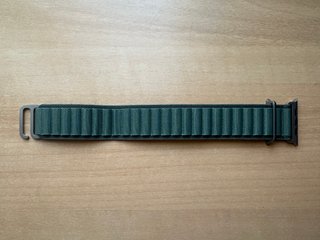 Apple Watch ULTRA 49mm. Green Alpine Loop S