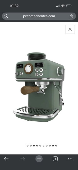 Cafetera Cecotec Power Espresso Verde