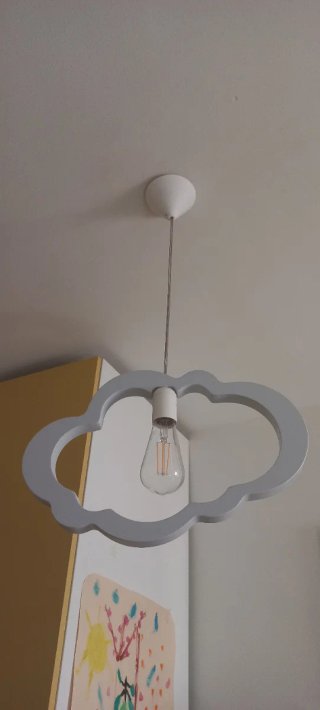 Lámpara Infantil de Techo Nube