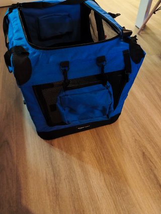 Transportín Plegable para Perros Amazon Basics