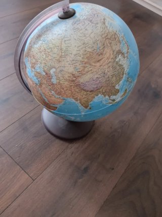 Globo terráqueo educativo