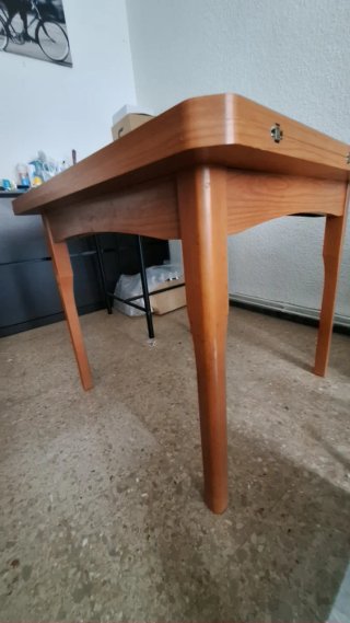 Mesa de comedor extensible 90x180 cm