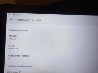 Tablet 10,1” – 6 GB RAM / 128 GB – Android