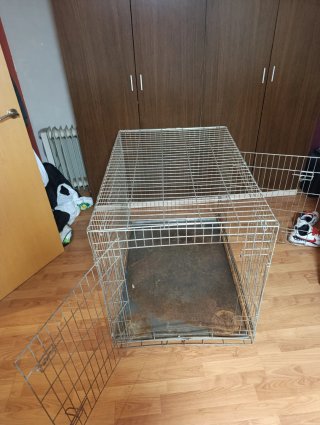 Jaula XL para Perro con Dos Puertas