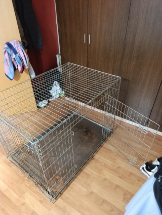 Jaula XL para Perro con Dos Puertas