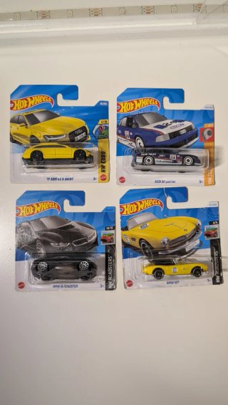 Hot Wheels de marcas Europeas