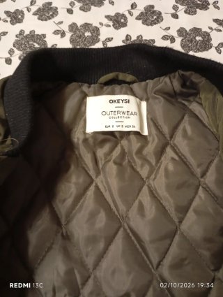 Cazadora bomber mujer parches