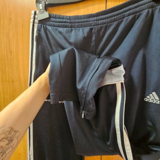 Pantalón Chándal Adidas Azul Marino Talla L