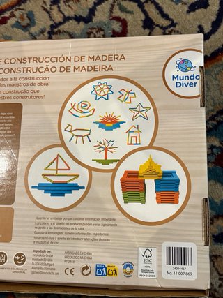 Bloques de Construcción de Madera