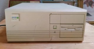 Ordenador Zenith Z-386 SX/20 Beige