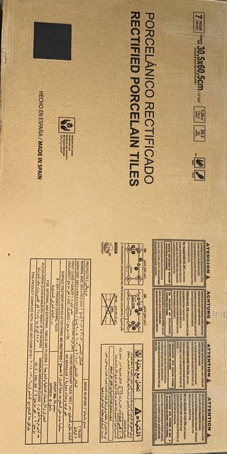 Losas Porcelánico Rectificado Gris Antracita