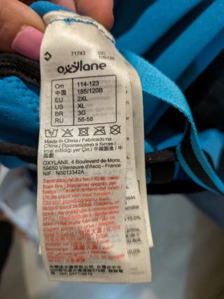 Traje Neopreno 2XL