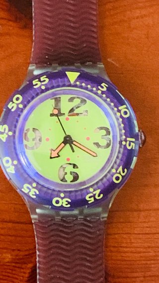 Swatch Scuba 200 Spray Up SDN103 1992 Nuovo