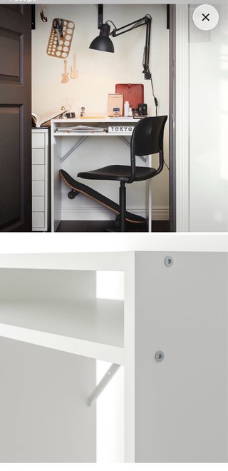 Escritorio IKEA TORALD Blanco