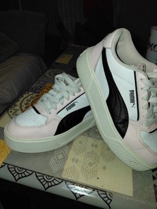 Zapatillas Puma Mujer Rosa y Blanco