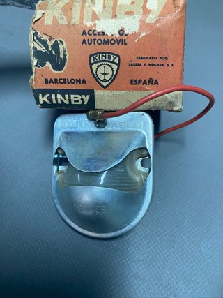 Luz de Matrícula Kinby para MG, Morris 1100/1300