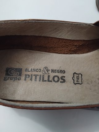 Zapatos de Piel Pitillos Talla 36