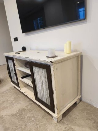 Mueble de Televisión Rústico