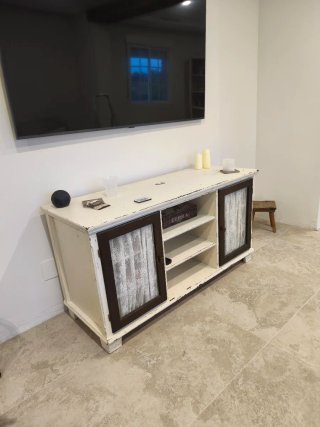 Mueble de Televisión Rústico