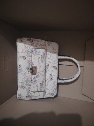 Bolso Parfois floral blanco