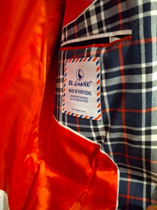 Blazer El Ganso Talla 52 Tartán