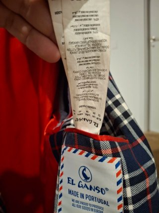 Blazer El Ganso Talla 52 Tartán