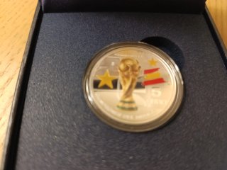 EXCLUSIVA MONEDA DE PLATA ESPAÑA MUNDIAL 2026