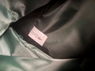 Mochila Lacoste Parfums Verde.