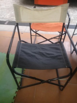 Sillas de director plegabes