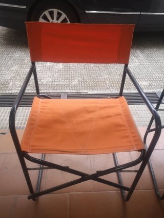Sillas de director plegabes