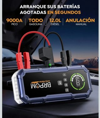 PRECINTADO‼️Arrancador de Batería e inflador