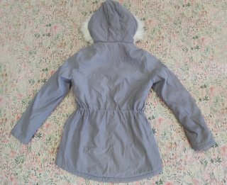 Parka con capucha pelo