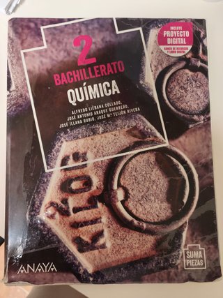 Química, 2 Bachillerato