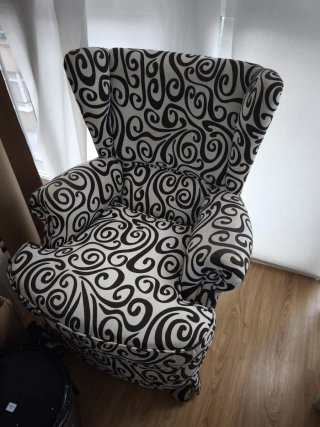 Sillón de Brazos Estampado