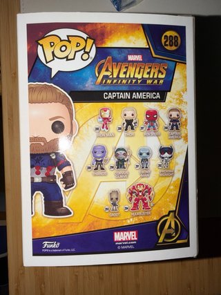 Funko Pop! Avengers Infinity War Capitán América 2