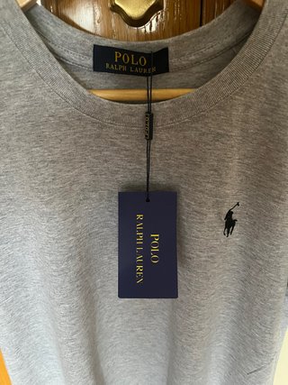 Camiseta Polo Ralph Lauren Gris