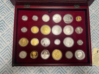 Storia della Peseta FNMT: 24 monete in argento 925