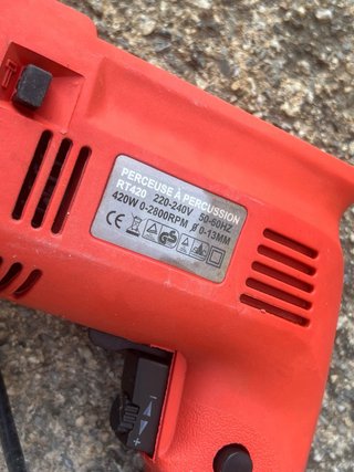 Taladro Percutor Bakker RT420 420W