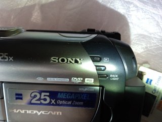 Videocámara Sony Handycam DCR-DVD306