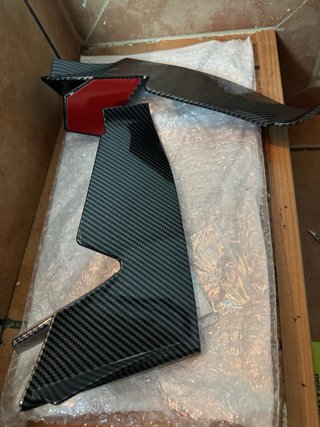 Alerones motocicleta Carbono para Aprilia RS660