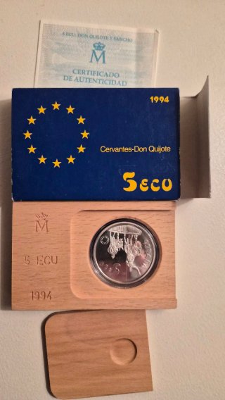 2 Monedas de Plata Fábrica Nacional Moneda y Timbr