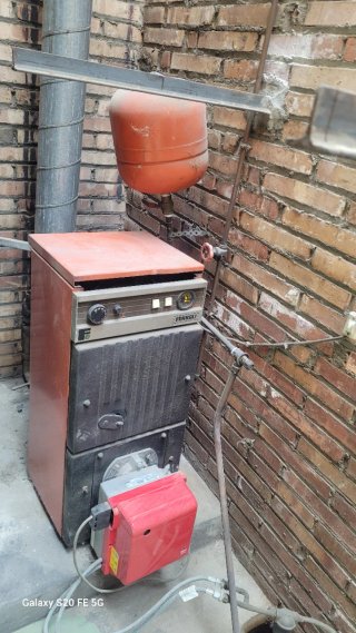 Caldaia Ferroli a gasolio