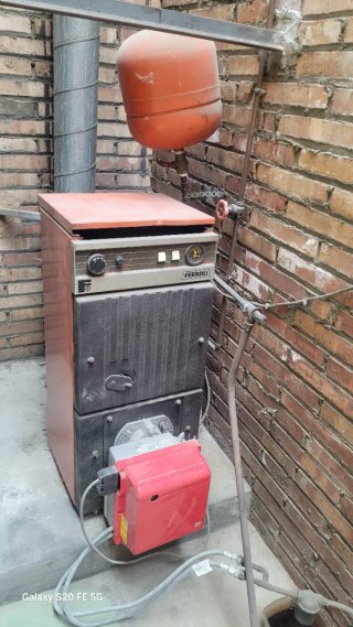 Caldaia Ferroli a gasolio