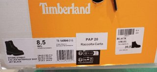Botines Timberland Stone Street Negros Talla 39.5