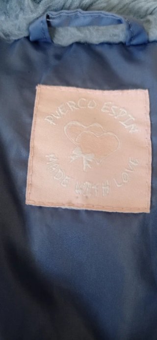 Giubbino donna con cuori dorati